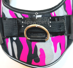 No Pull Dog Pet Harness Adjustable Control Vest Dogs Reflective  S M L PINK CAMO