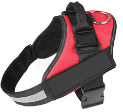 No Pull Dog Pet Harness Adjustable Control Vest Dogs Reflective S M L XLarge RED
