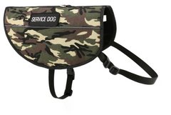 Service Dog Vest Harness Canine Light Weight Reflective Adjustable XXS - XL CAMO