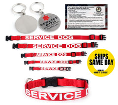 ALL ACCESS K-9 Service Dog - Emotional Support Animal Dog Collar and Tag XS S L