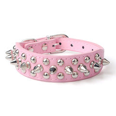 Copy of Small Dog Spiked Studded Rivets Dog Pet Faux PU Leather Collar Toy Small S XXS