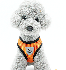 Pet Control SMALL Dog Harness Soft DOUBLE Mesh Walk Collar Safety Strap Vest XS